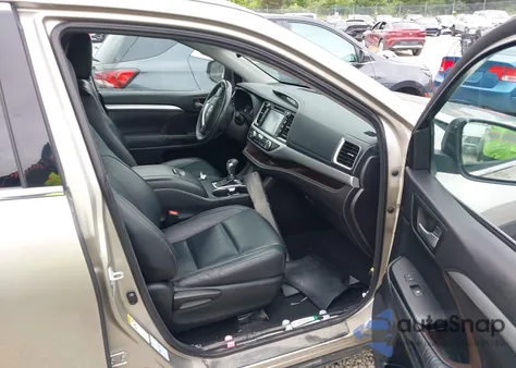 2016 Toyota Highlander Xle V6 from USA, damaged, VIN 5TDJKRFH0GS292546